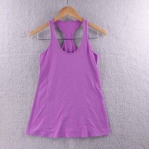 Lululemon Athletica Purple Racerback Tank Top Workout Athletic Women Size 2
